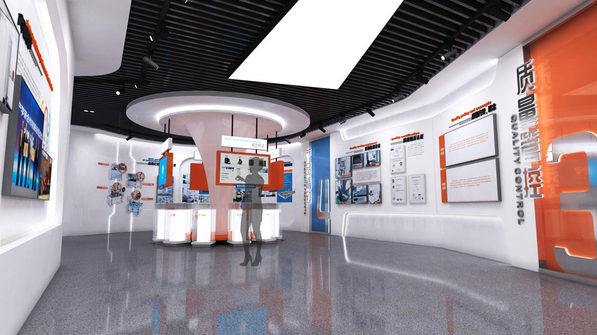 宏明双新科技企业展厅改造设计