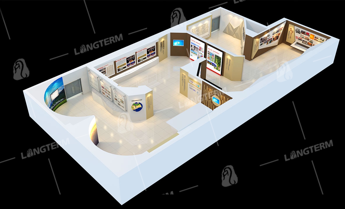 西藏社科院展厅设计 西藏社科院展厅设计