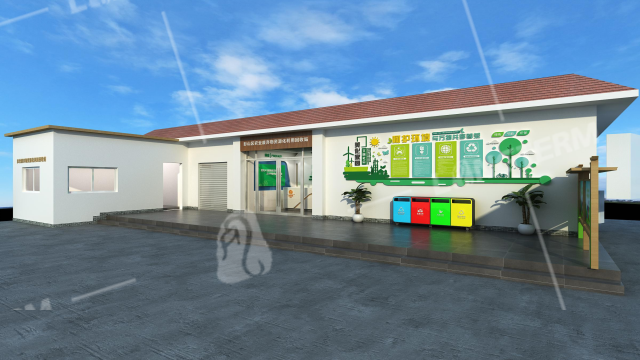 彭山区农业废弃物回收站展览展厅设计方案及效果图 彭山区农业废弃物回收站展览展厅设计方案及效果图