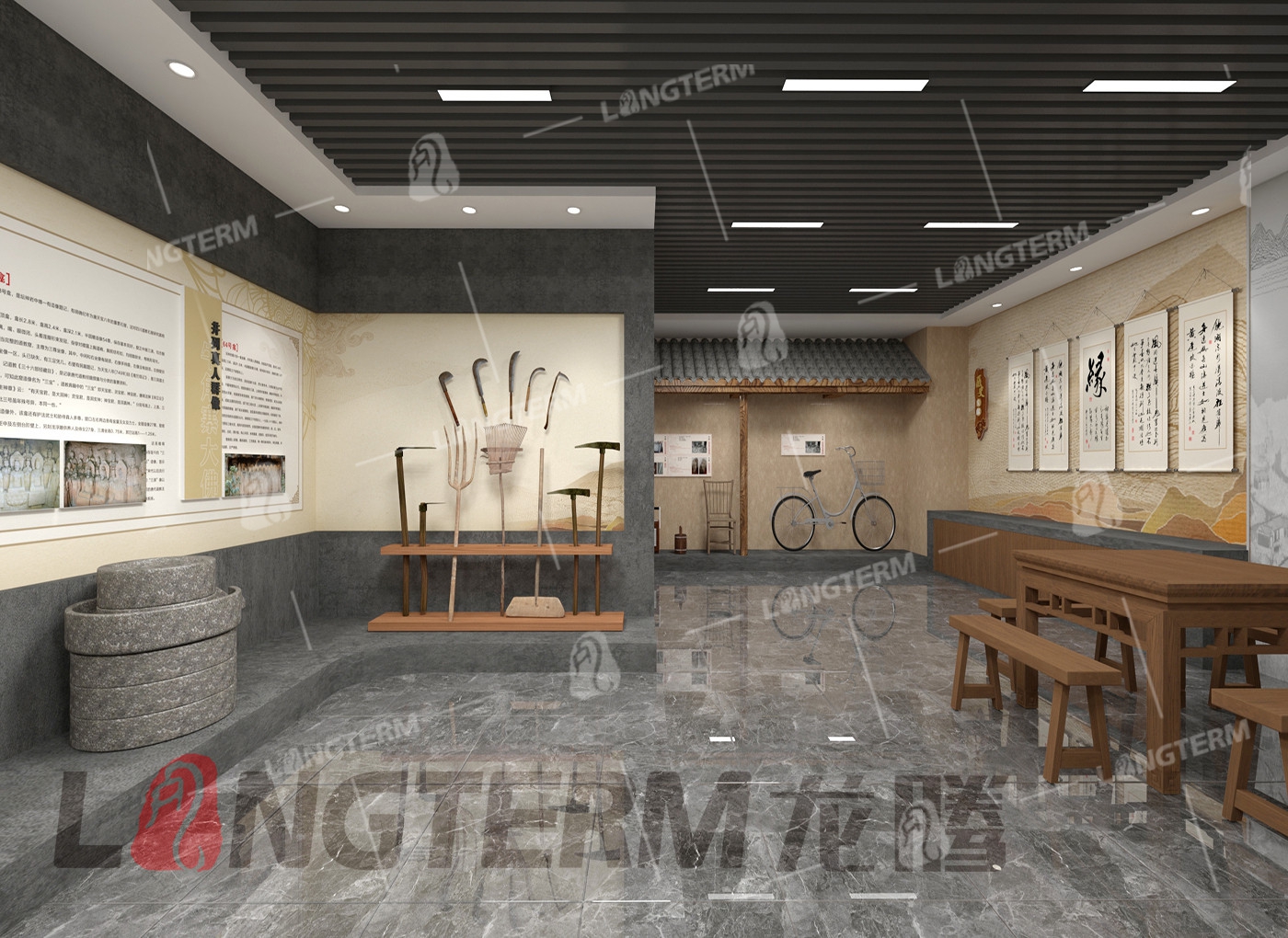 眉山天府新区高家镇乡史馆设计 眉山天府新区高家镇乡史馆设计