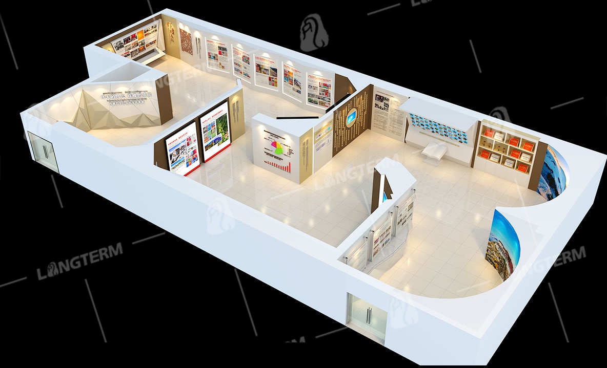 西藏社科院展厅设计 西藏社科院展厅设计