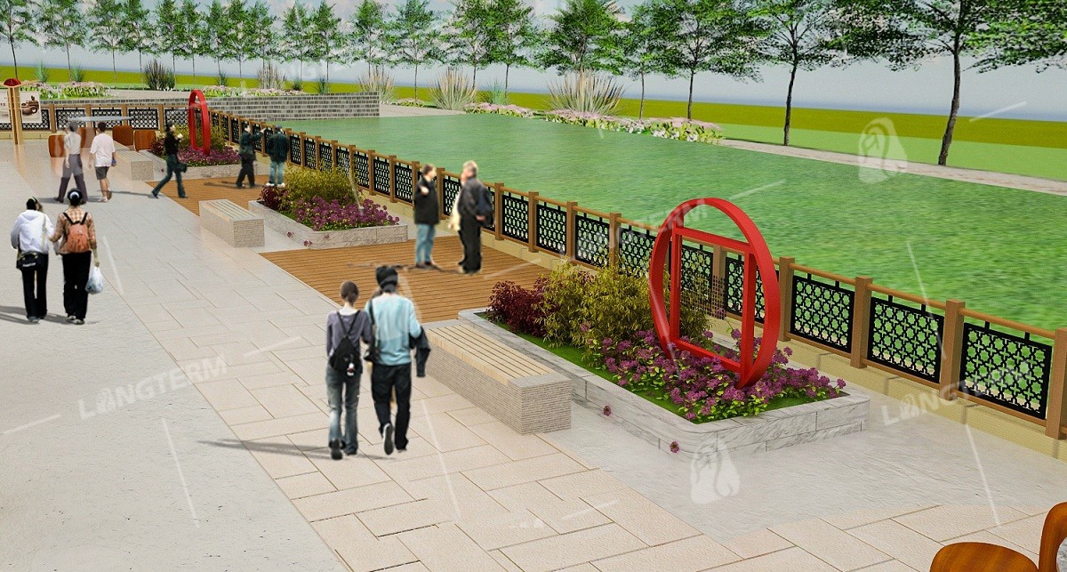 彭山黄丰镇双塘文化阵地建设景观设计