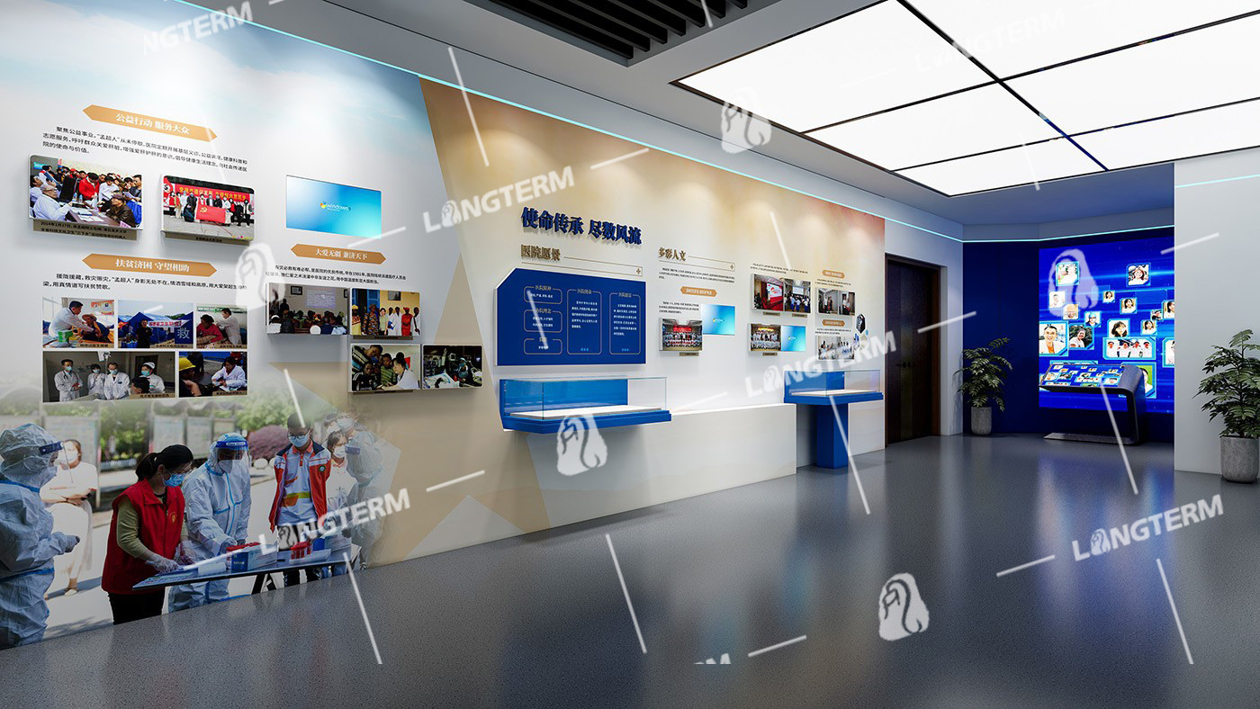 福建医科大学孟超肝胆医院院史馆设计 福建医科大学孟超肝胆医院院史馆设计